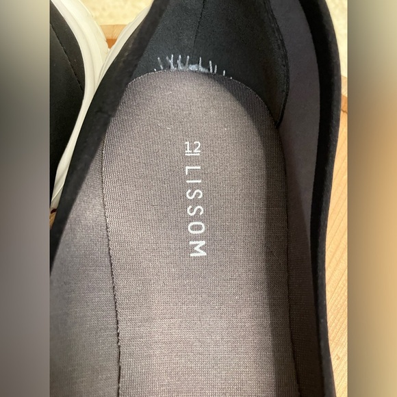 EUC Lissom Flytes Super Lighweight Flexible Black/White Slip On Flats Size 12 - Picture 5 of 8